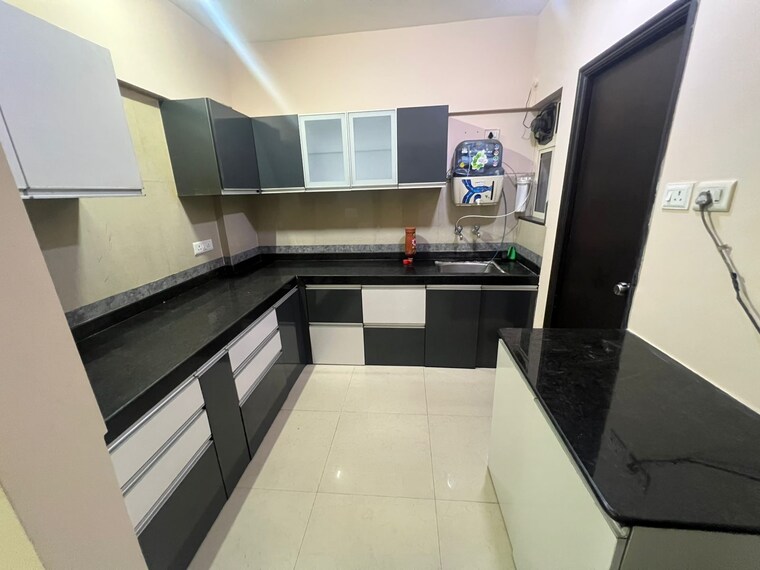 Kitchen, gini-bellina 2 Bedroom 1000 Sq.Ft. Apartment In Lohgaon Pune 9533699