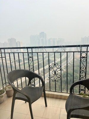 Balcony in 3 BHK Apartment at ATS Marigold, Sector 89a – for Rent