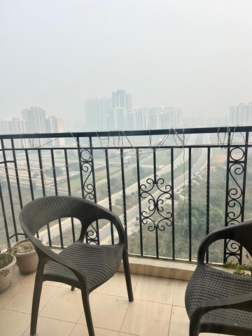 Balcony in 3 BHK Apartment at ATS Marigold, Sector 89a – for Rent