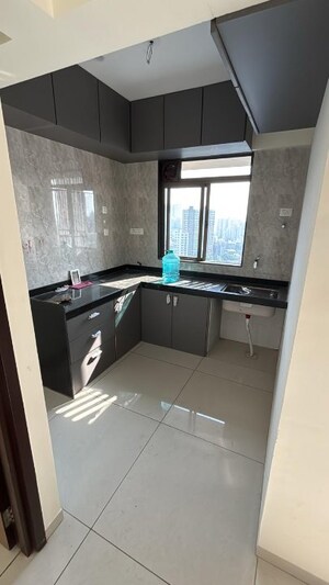 Kitchen in 2.5 BHK Apartment at Chandak 34 Park Estate, Goregaon West – for Rent