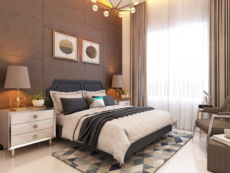 Bedroom, prasun-sarvam 2 Bedroom 797 Sq.Ft. Apartment In Kharadi Pune 9533743