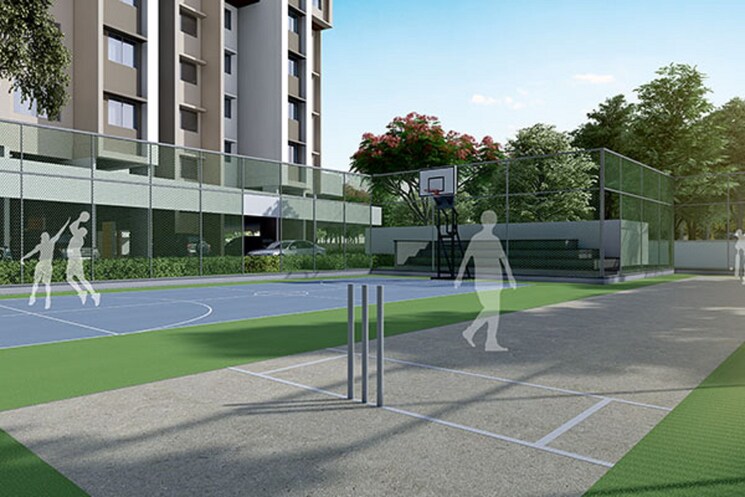 Balcony, prasun-sarvam 2 Bedroom 797 Sq.Ft. Apartment In Kharadi Pune 9533743