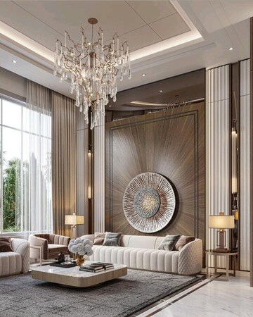 Living Room in 1 BHK Apartment at Yashodhara CHS, Goregaon East – for Rent