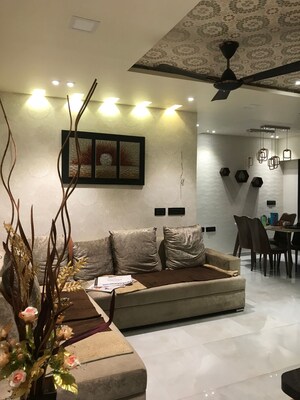 Living Room in 3 BHK Apartment at Spenta Palazzio, Sakinaka – for Rent