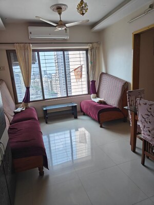 Living Room in 2 BHK Apartment at Sandstone CHS Ltd, Mira Road – for Rent