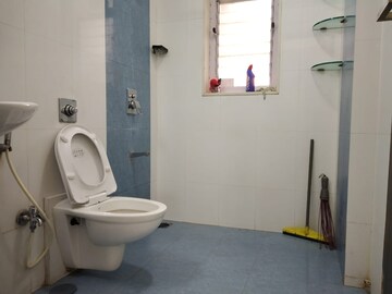 Bathroom in 3 BHK Apartment at Ashmita Apartments, Khar West – for Sale
