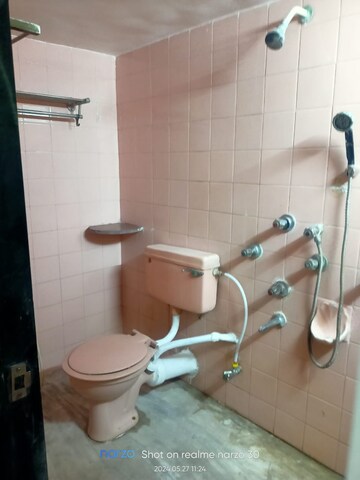 Bathroom in 3 BHK Apartment at Santacruz West – for Rent