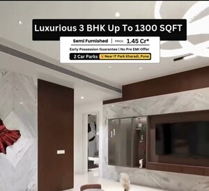 Room in 3 BHK Apartment at Geras World of Joy S, Kharadi – for Sale