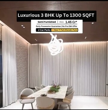  3 BHK Apartment at Geras World of Joy S, Kharadi – for Sale