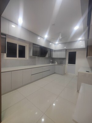 Kitchen in 3 BHK Apartment at Rajapushpa Provincia, Narsingi – for Rent