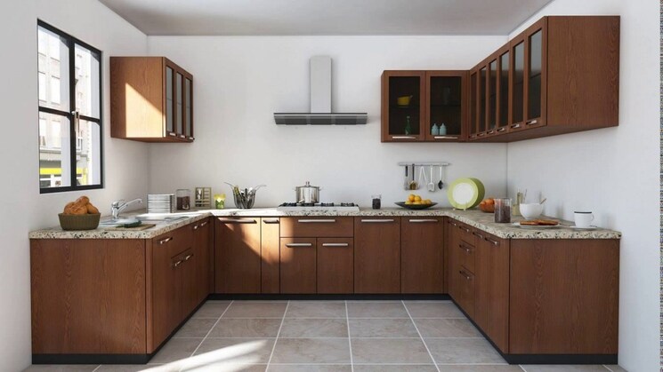 Kitchen, sector 107 3.5 Bedroom 1680 Sq.Ft. Builder Floor In Sector 107 Noida 9533954
