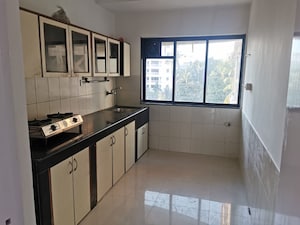 Kitchen in 3 BHK Apartment at Rizvi Rocky Hills, Bandra West – for Rent