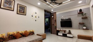 Living Room in 2 BHK Apartment at My Home Avatar, Gachibowli – for Rent