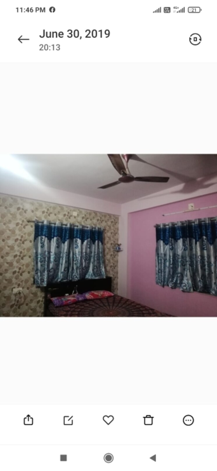 Bedroom, motera 2 Bedroom 1080 Sq.Ft. Apartment In Motera Ahmedabad 9534000
