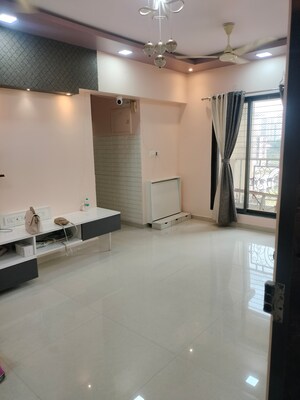 Living Room in 2 BHK Apartment at Cosmos Jewels Ruby, Ghodbunder Road – for Sale