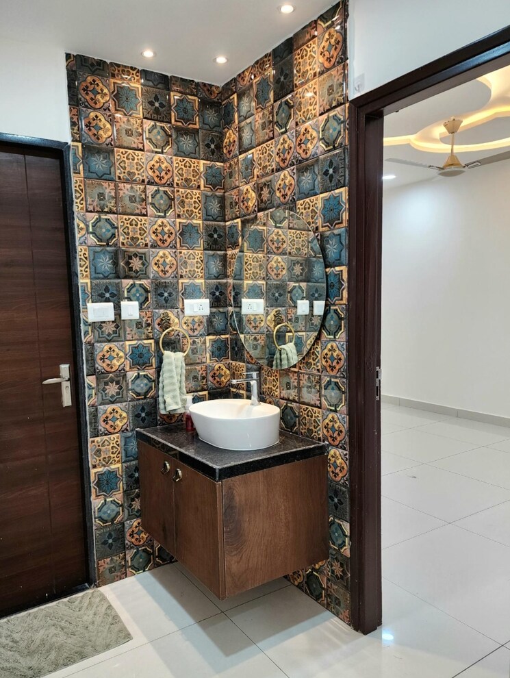 Bathroom, my-home-krishe 3 Bedroom 2160 Sq.Ft. Apartment In Financial District Hyderabad 9534021