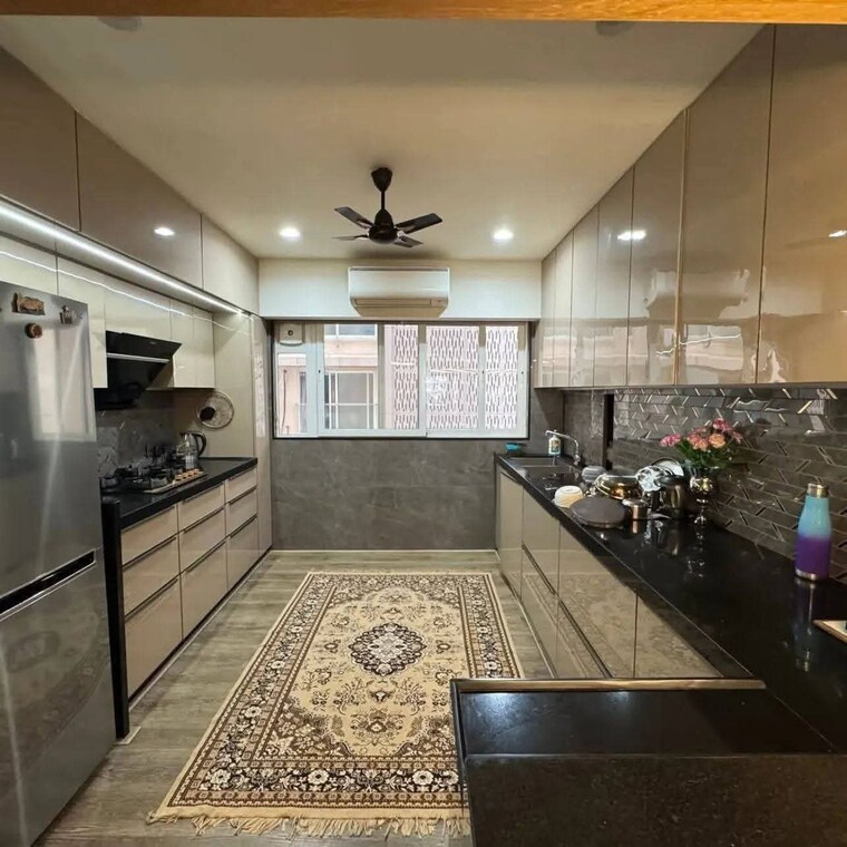 Kitchen, khar west 3 Bedroom 1400 Sq.Ft. Apartment In Khar West Mumbai 9534024