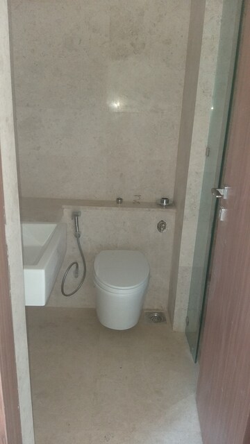 Bathroom in 2 BHK Apartment at Sheth Auris Serenity Tower 1, Malad West – for Rent