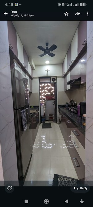 Kitchen in 2 BHK Apartment at Lodha Palava Downtown Dombivli East, Dombivli East – for Rent