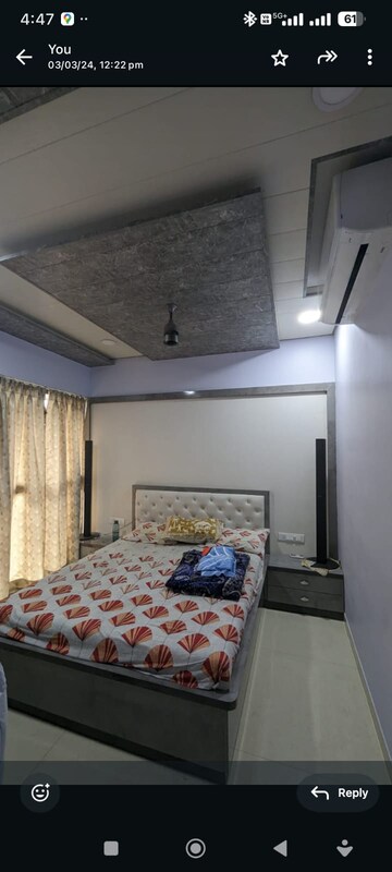 Bedroom in 2 BHK Apartment at Lodha Palava Downtown Dombivli East, Dombivli East – for Rent