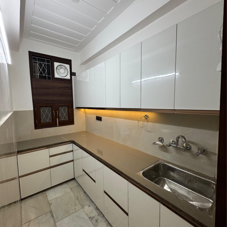 Kitchen, malviya nagar 3 Bedroom 900 Sq.Ft. Builder Floor In Malviya Nagar Delhi 9534081
