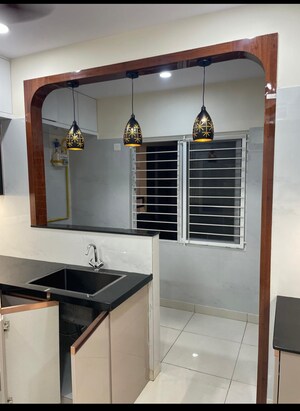 Kitchen in 3 BHK Apartment at Brigade Citadel, Moti Nagar – for Rent