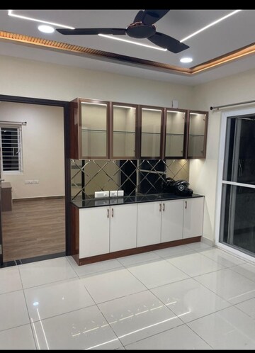 Kitchen in 3 BHK Apartment at Brigade Citadel, Moti Nagar – for Rent
