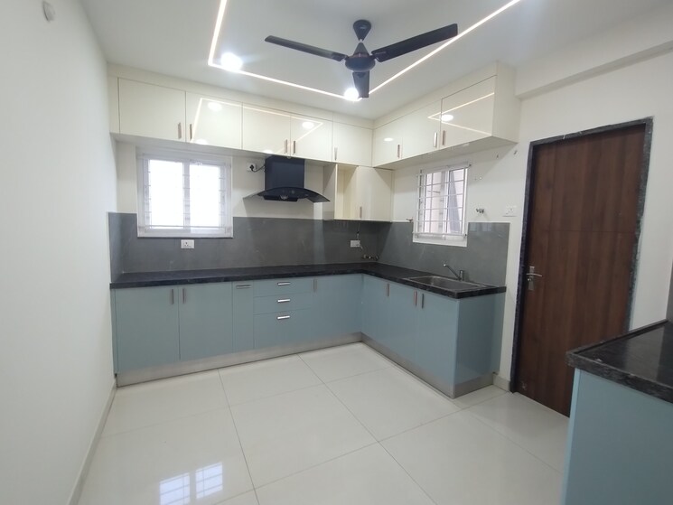Kitchen, my-home-tridasa 2.5 Bedroom 1505 Sq.Ft. Apartment In Tellapur Hyderabad 9534137