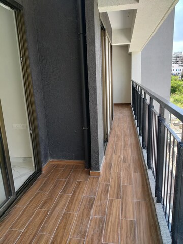 Balcony in 3 BHK Apartment at Rahul Aston, Hinjewadi – for Rent