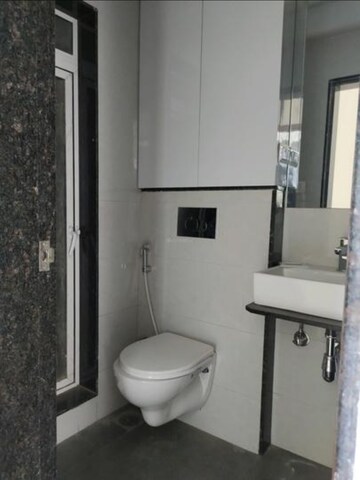 Bathroom in 2 BHK Apartment at Shreeji Atlantis, Malad West – for Sale