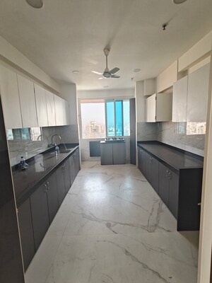 Kitchen in 4 BHK Apartment at Joy Legend, Khar West – for Rent
