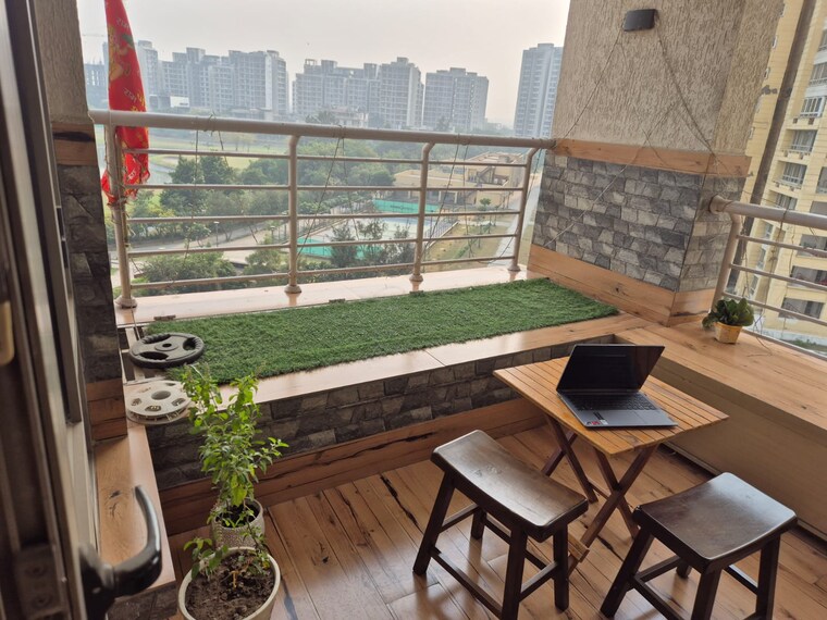 Balcony, aba-cleo-county 4 Bedroom 2448 Sq.Ft. Apartment In Sector 121 Noida 9534251