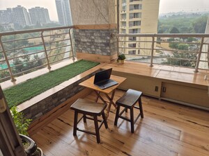 Balcony in 3 BHK Apartment at ABA Cleo County, Sector 121 – for Sale