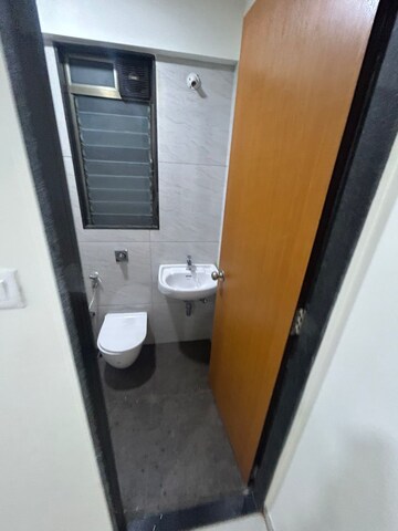 Bathroom in 1 BHK Apartment at Chandak 34 Park Estate, Goregaon West – for Rent