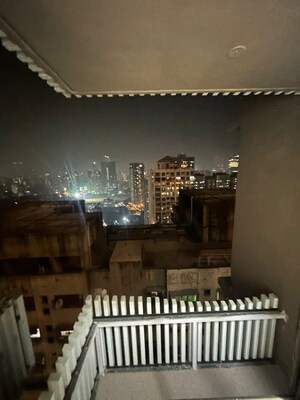 Balcony in 1 BHK Apartment at Chandak 34 Park Estate, Goregaon West – for Rent