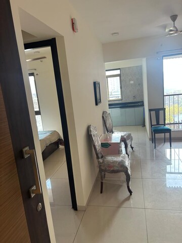 Living Room in 2 BHK Apartment at Chandak 34 Park Estate, Goregaon West – for Rent