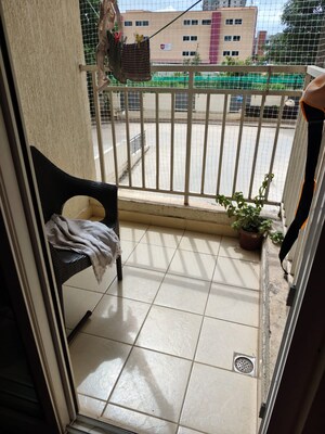 Balcony in 2 BHK Apartment at Shriram Luxor, Hennur Road – for Rent