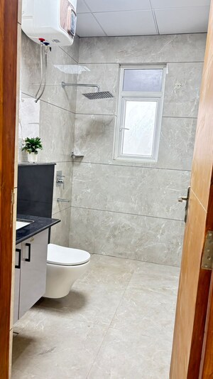 Attached Bathroom in 3 BHK Apartment at Amrapali Leisure Park, Amrapali Leisure Valley – for Sale