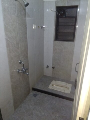 Bathroom in 1 BHK Apartment at Swastik Samruddhi, Ravet – for Rent