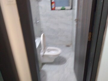 Bathroom in 1 BHK Apartment at Ajmera Boulevard, Malad West – for Rent