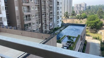 Balcony in 3 BHK Apartment at Prestige Park Square, Bannerghatta Road – for Rent