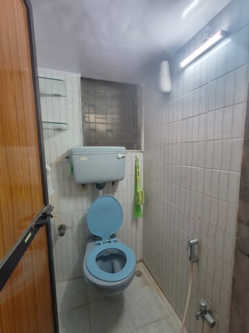 Bathroom in 1 BHK Apartment at Sterling Avenue, Dahisar West – for Rent
