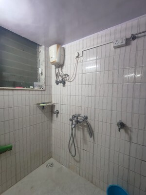 Bathroom in 1 BHK Apartment at Sterling Avenue, Dahisar West – for Rent