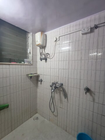 Bathroom in 1 BHK Apartment at Sterling Avenue, Dahisar West – for Rent