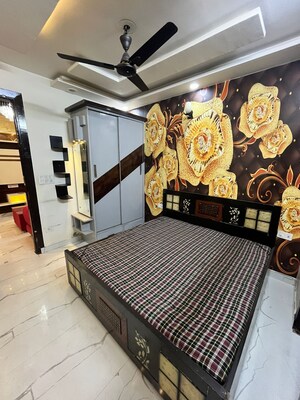 Bedroom in 2 BHK Builder Floor at Dwarka Mor – for Sale