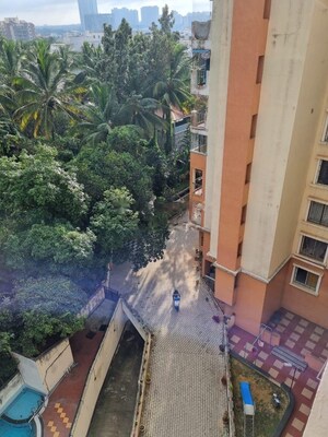 Balcony in 3 BHK Apartment at Rudrashakshi Apartment, Bannerghatta Road – for Rent