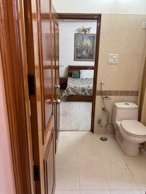 Bathroom in 3 BHK Builder Floor at Sector 15 – for Rent