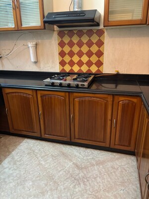 Kitchen in 3 BHK Builder Floor at Sector 15 – for Rent