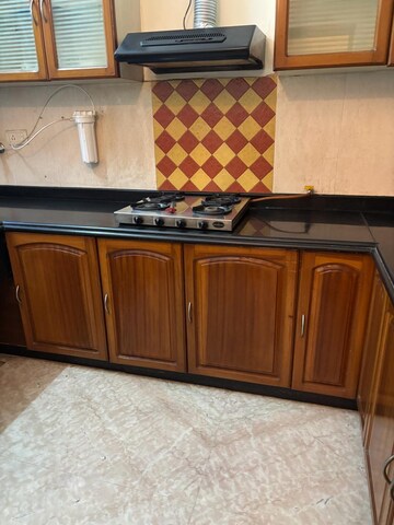 Kitchen in 3 BHK Builder Floor at Sector 15 – for Rent