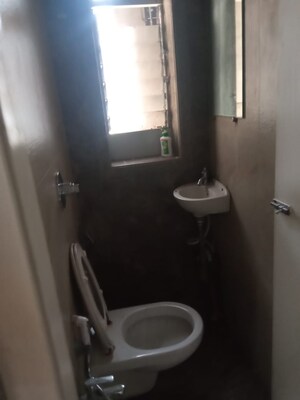 Bathroom in  Office Space at Rupa Solitaire, Kopar Khairane – for Rent